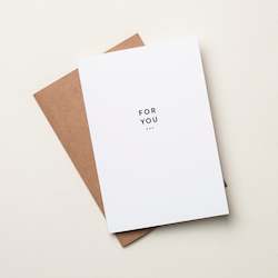 Liqueur: For You Card - By the Aroha Project