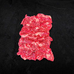Meat wholesaling - except canned, cured or smoked poultry or rabbit meat: Inside Skirt Yakiniku Slices