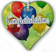 Congratulations  Heart Tag