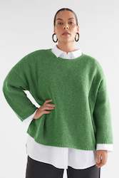 Womenswear: ELK Osby Sweater - Aloe Green