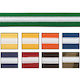 B10541 Martial Arts Belts - Green with White stripe