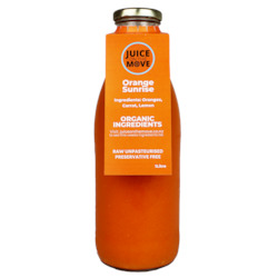 Fruit juice or fruit juice drink manufacturing - less than single strength: Orange Sunrise (1Litre)