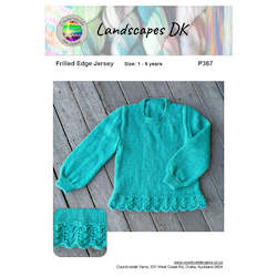 P367 Frilled Edge Jersey