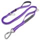 Bungee Dog Leash, 4-6FT No Pull Dog Leash with Car Seatbelt