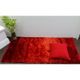 HAND KNOTTED TWO TONE GRADIATION SHAGGY RUG RED 0.7x1.4M (NL)
