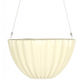 Hanging Jelly Planter - Yellow Pleated