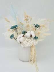 Dried flower: Pastel Sky Vase
