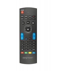 Majestic SLT Series Keyboard Remote Control - WITH DVD Control