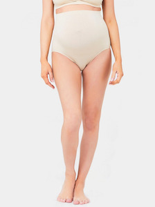 Products: Seamless Maternity Brief – Natural – 3 Bears Maternity