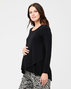Raw Edge Maternity & Nursing Top – 3 Bears Maternity