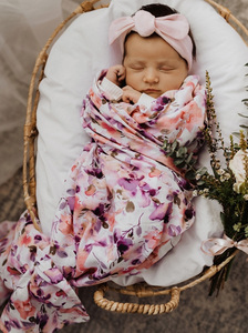 Products: Organic Muslin Wrap – Blushing Beauty – 3 Bears Maternity