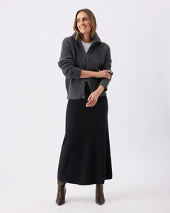 Products: Annie A Line Knit Skirt – Black – 3 Bears Maternity