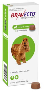 Products: Bravecto Dog Chewable Tablet 10kg-20kg