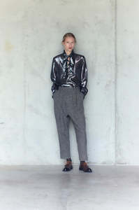 Rory William Docherty - Petite Painters Shirt Silver