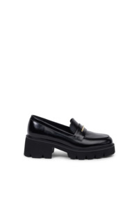 Kathryn Wilson - Sabrina Loafer Black Hi-Shine