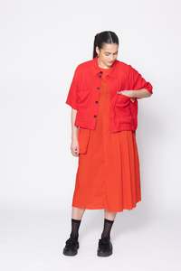 Frockstar Favourites: Company Of Strangers - Admiration Shirt Red