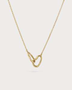 Jane Eppstein: Jane Eppstein - Small Connected Necklace Gold