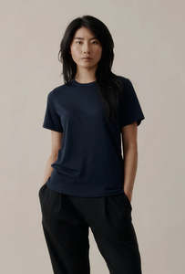 Longform: Longform - Foundation Tee Navy