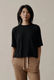 Longform - Foundation Boxy Tee Black