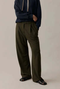 Longform - Wide Leg Pant Deep Forest