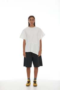 Ricochet - Draper Top White