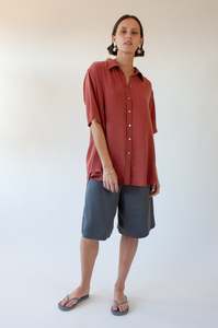 Frockstar Favourites: Ovna Ovich - Painter Shirt Clay