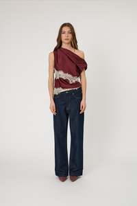 Rmn Studios: RMN Studios - Lara Top Pomegranate