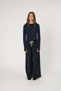 Rmn Studios: RMN Studios - Denver Long Sleeve Indigo