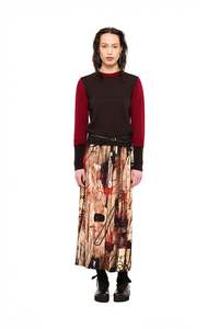 Nom D - Everytime Skirt Neu Red Print