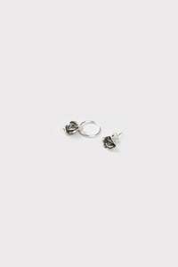Company Of Strangers - Rose Bud Earrings Silver