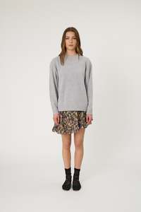 Rmn Studios: RMN Studios - Kennedy Knit Grey Marle