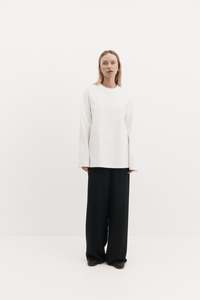 Excludes New Arrivals: Harris Tapper - Gibson Long Sleeve T.Shirt White