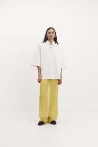 Harris Tapper - Short Sleeve Orwell Polo Cream
