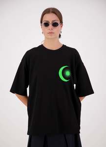 Daylight Moon - Come With Us T-Shirt Green Logo