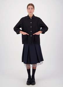 Daylight Moon: Daylight Moon - Walk On Water Chore Shirt Black