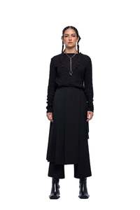 JPalm - Greta Skört Pant Black Suiting