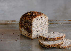 Breads: Sunflower & Flaxseed Tin Loaf