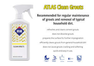 Care Cleaning: ATLAS Clean Grouts 0.5L