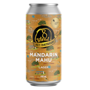 Mandarin Mahu - Lager 4.5% - 440ml Cans