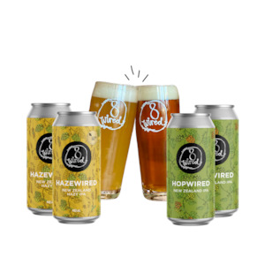 Clothing: Hazewired x Hopwired Sampler Pack with Glassware