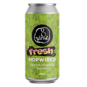 Fresh 2026 Hopwired - Green Hopped NZ IPA 7.3% - 440ml Cans