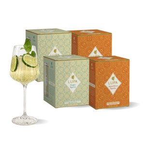 Lupa Twins with Spritz Glass