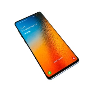 Samsung Phones: Samsung Galaxy S10 Plus 128GB Prism Black - As New - Preowned