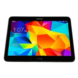 Samsung Galaxy Tabs: Samsung Galaxy Tab 4 10.1 LTE (cellular) 16GB Black - As New - Preowned