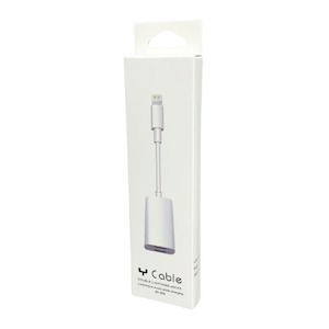 Apple Cables: Double Lightning Y Cable Adapter JH006