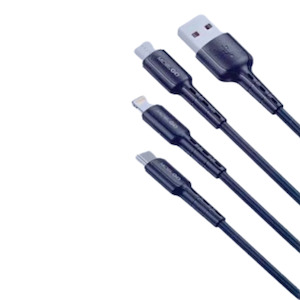 Mobigo 1.2m 3 In 1 Cable GO3TLM