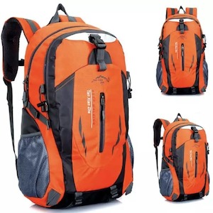 Backpack (Orange & Black)