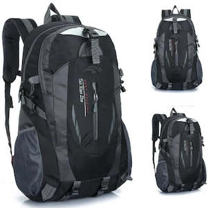 Backpack (Black & Grey)