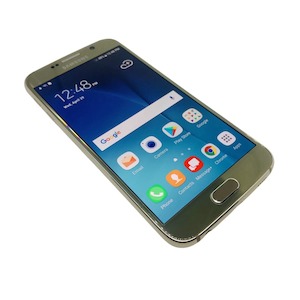 Samsung Galaxy S6 32GB Gold - As New - Preowned