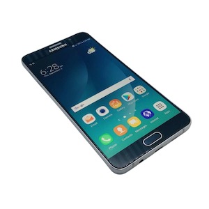 Samsung Phones: Samsung Galaxy Note 5 32GB Sapphire Black - As New - Preowned